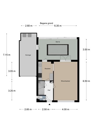 Floorplan - Kerkveldstraat 3, 6291 GL Vaals
